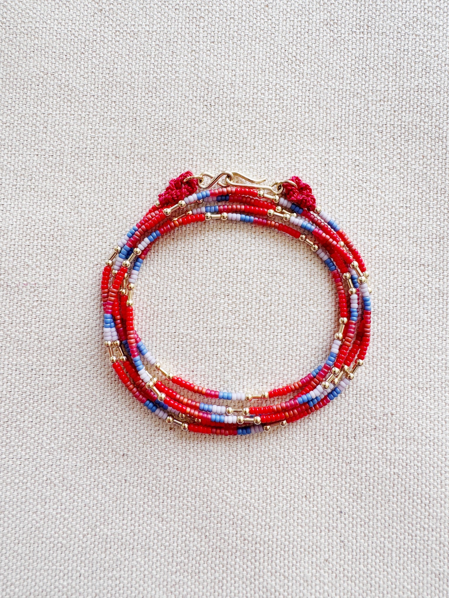 Caribbean Sunsets Wrap Bracelets