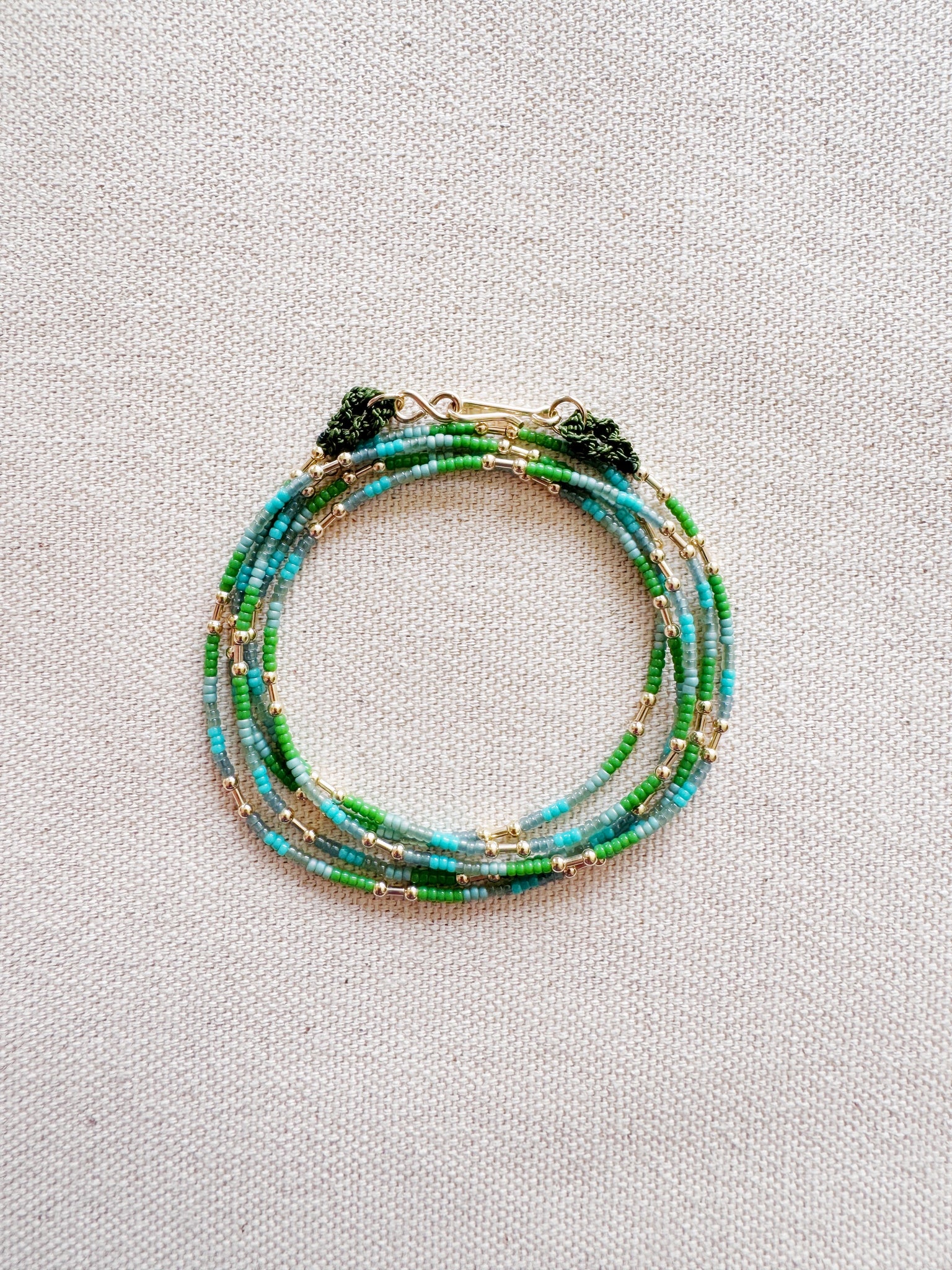 Caribbean Sunsets Wrap Bracelets