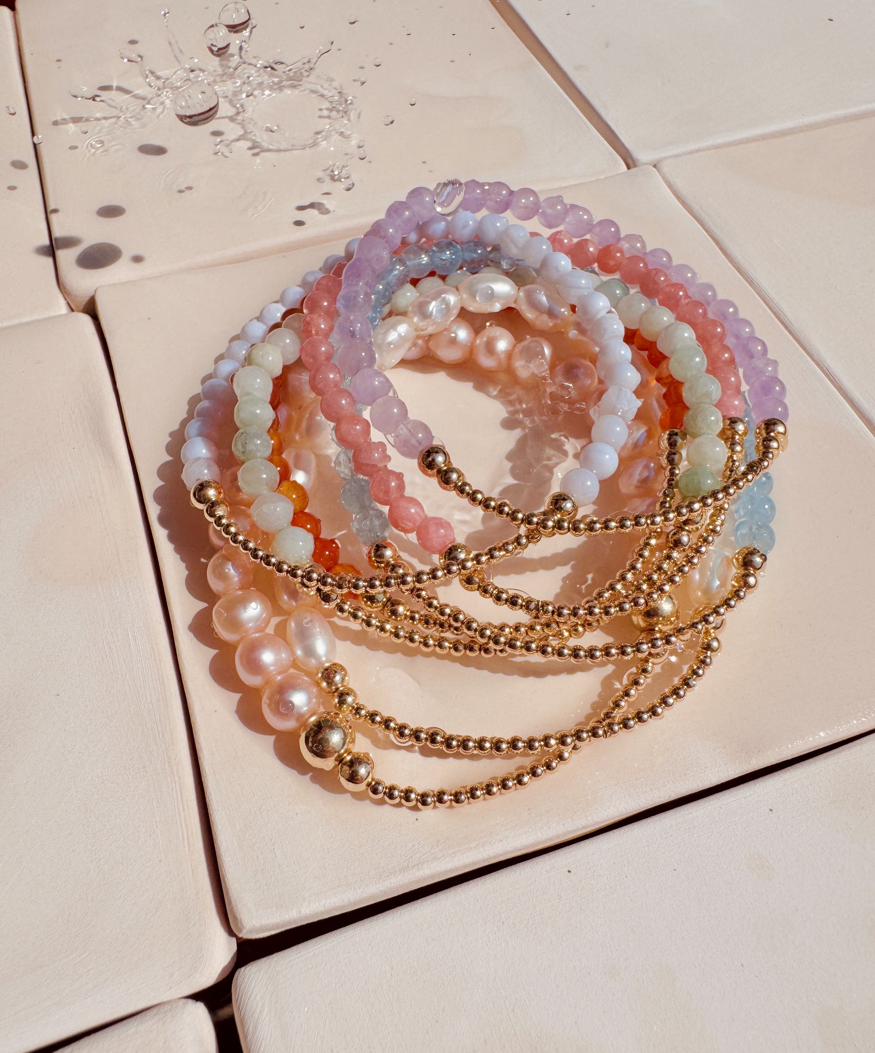 Playuelita Dorada Bracelets