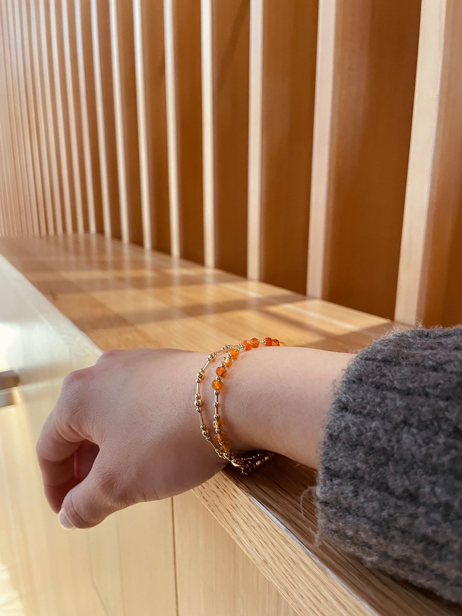 Luli Bracelet with Carnelian