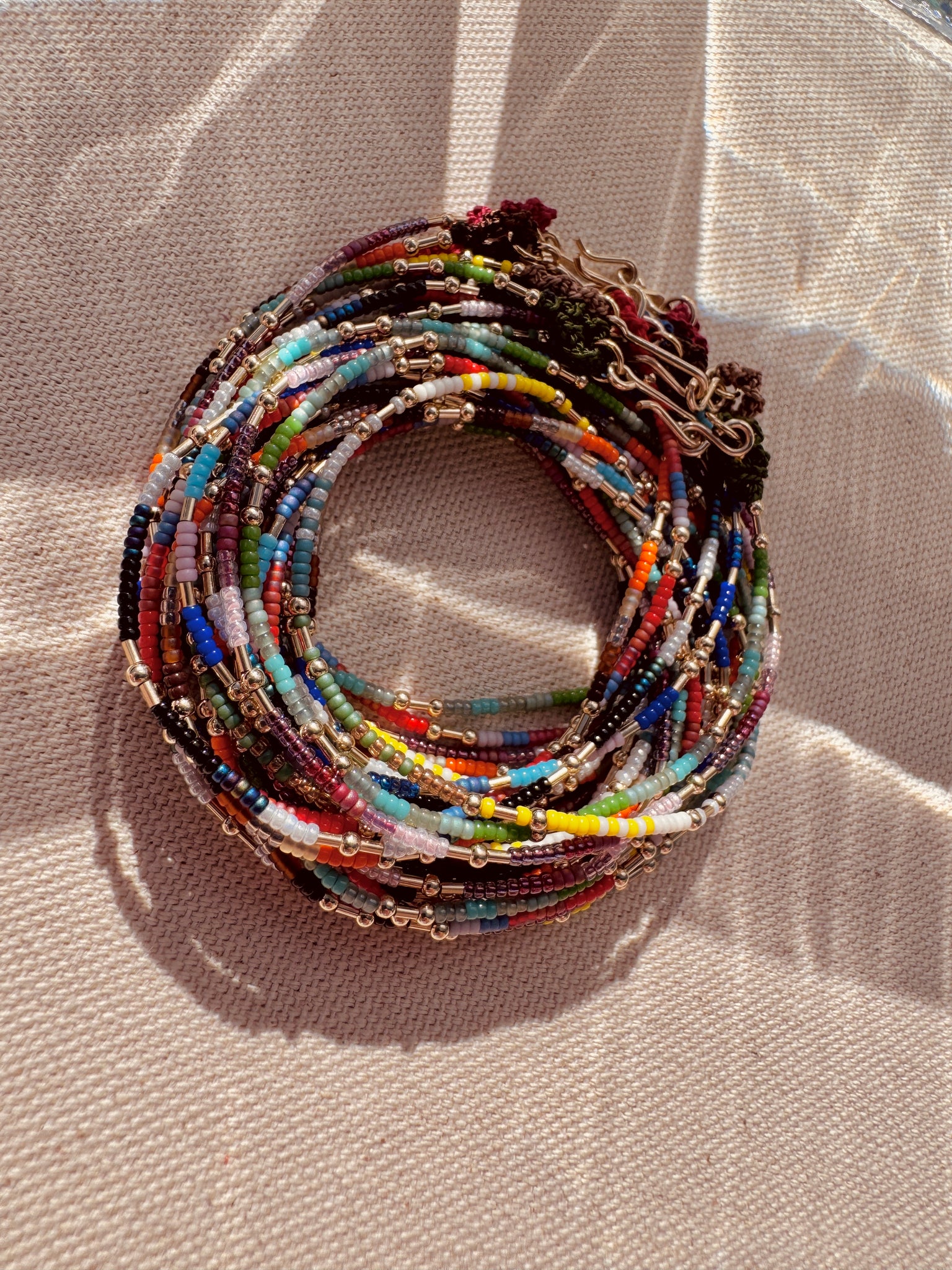 Caribbean Sunsets Wrap Bracelets