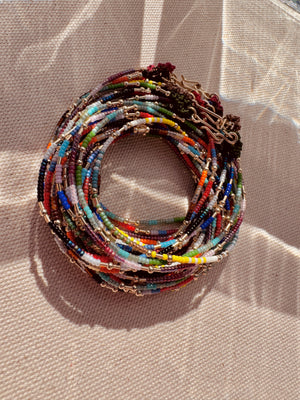 Caribbean Sunsets Wrap Bracelets
