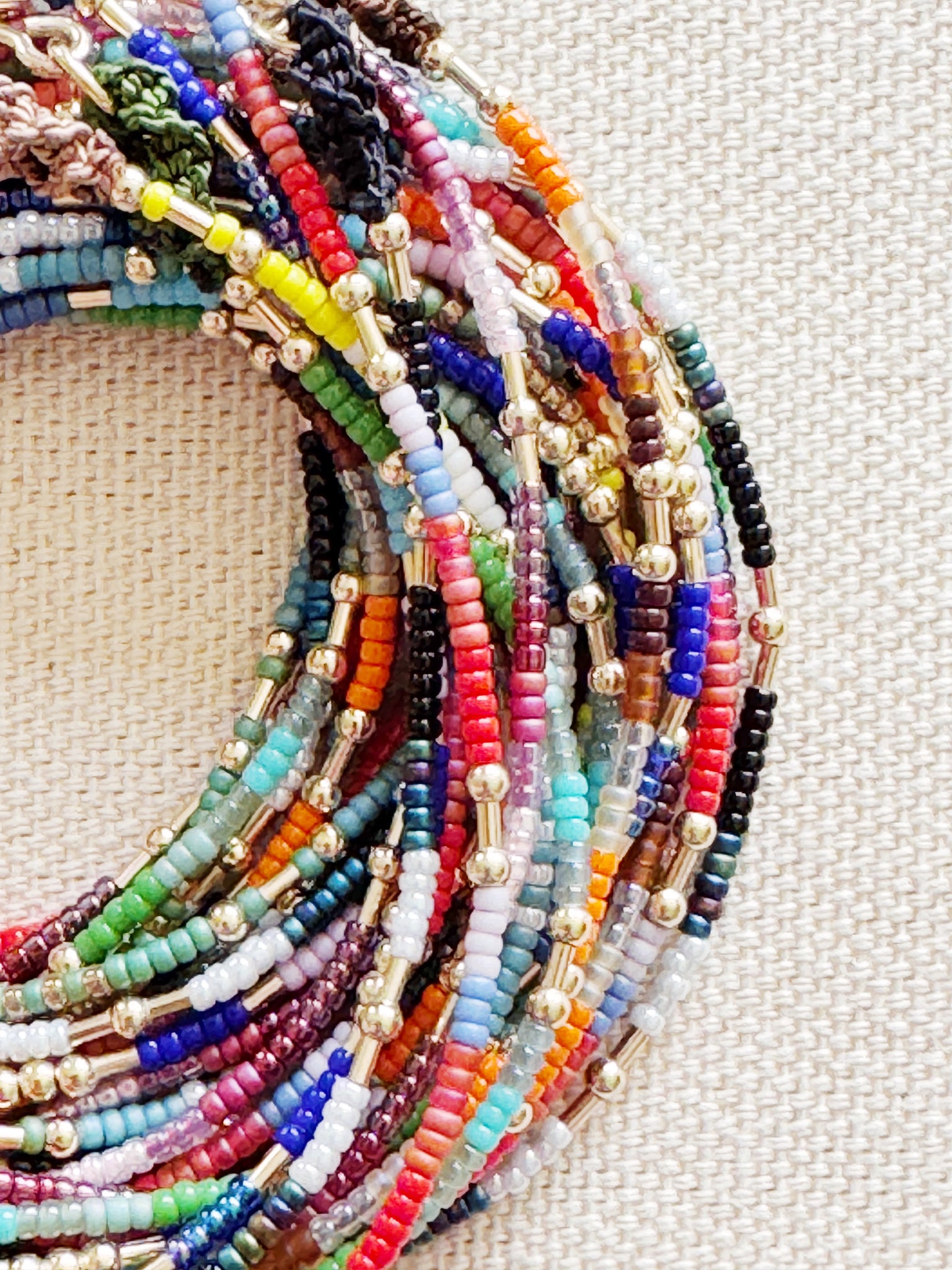 Caribbean Sunsets Wrap Bracelets