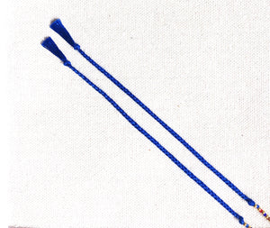 Culata Wrap Bracelets With Blue Cord
