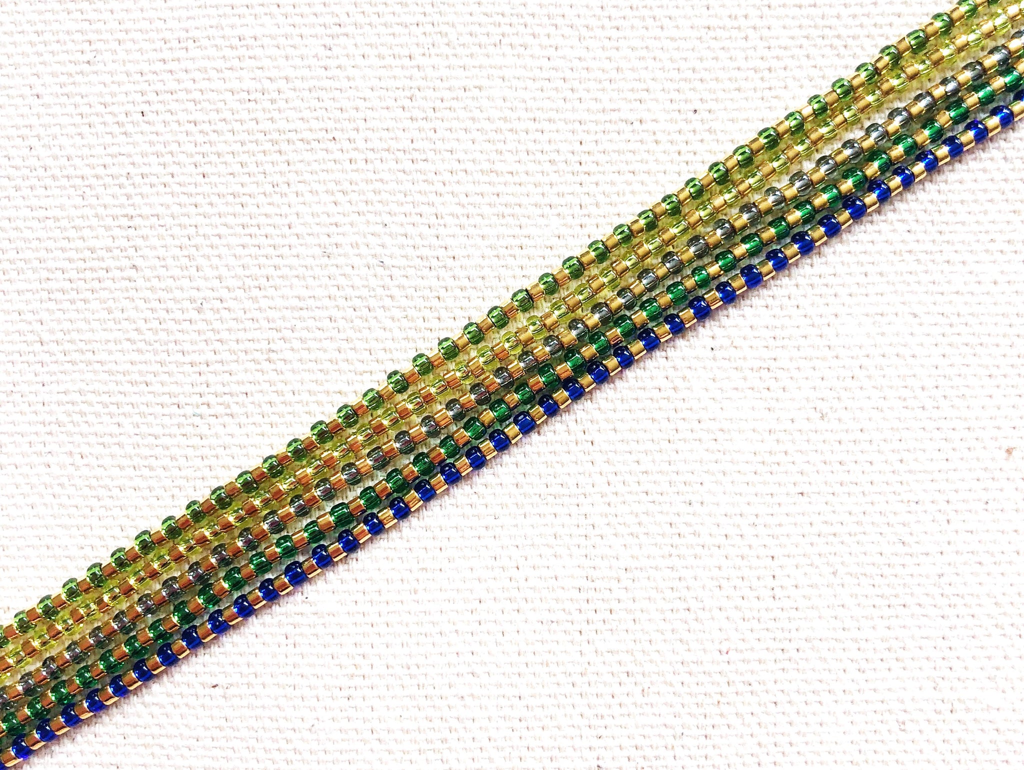 Cordillera Wrap Bracelets With Green Cord