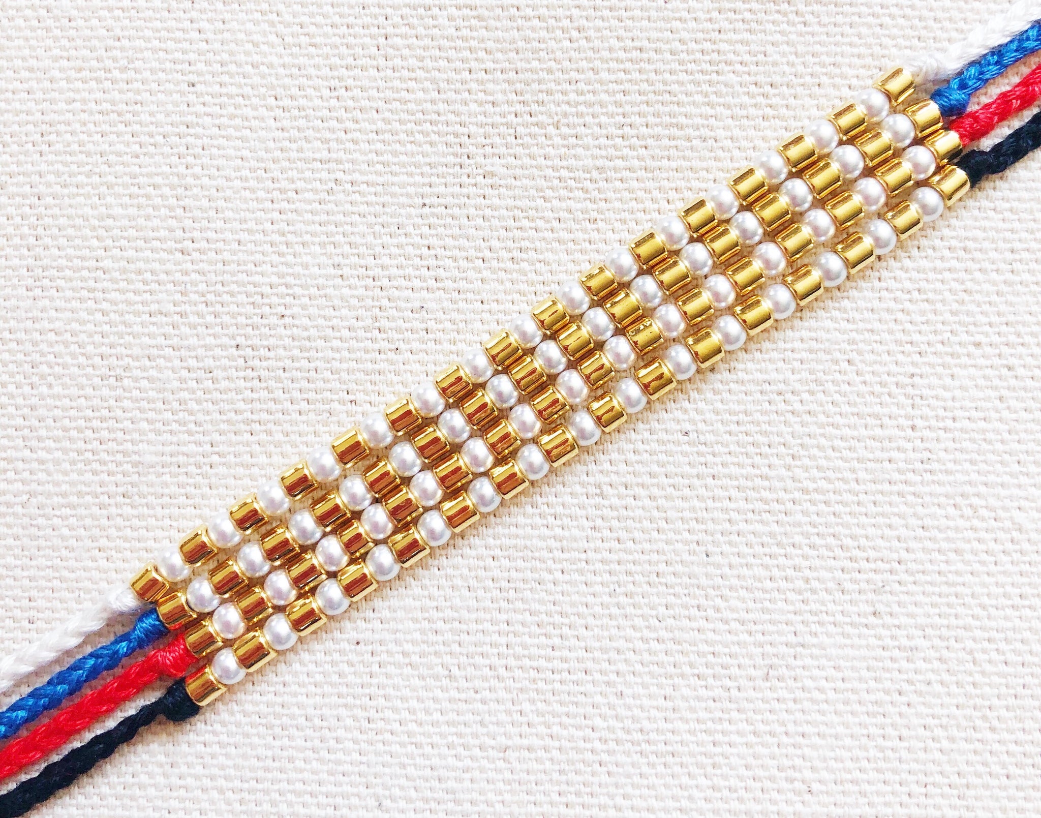 Carabobo Wrap Bracelets With Swarovski Pearls