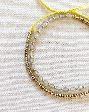 Anhelo Double Wrap Bracelet